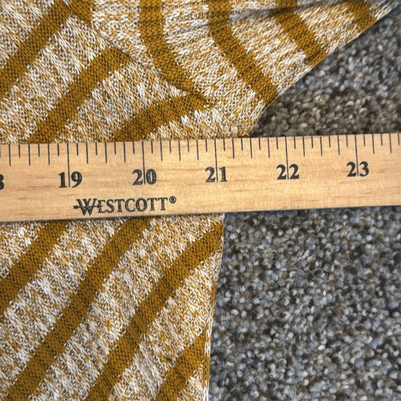 Liverpool Tan and Brown Knit Blouse Sweater Top - Picture 5 of 7